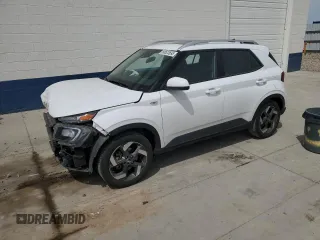 2022 Hyundai Venue SEL с VIN KMHRC8A38NU208306, выставлен на аукционе Copart как лот 58623695 с пробегом 20 122 миль миль и Списание • Salvage title. История ставок и продаж доступна на DreamBid. Изображение 1.