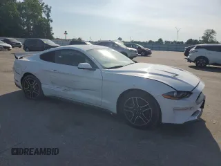 2020 Ford Mustang EcoBoost with VIN 1FA6P8TH5L5137177, listed as a Copart auction lot 57519255 with 82,865 mi miles and Salvage title. Bid and sale history available at DreamBid. Image 4.
