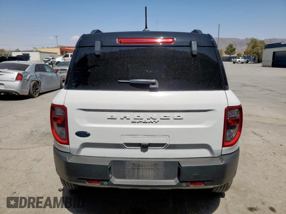 2024 Ford Bronco Sport Outer Banks with VIN 3FMCR9C67RRE78710, listed as a Copart auction lot 61054165 with 13,005 mi miles and Salvage title. Bid and sale history available at DreamBid. Image 6.