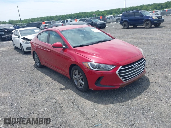 2017 Hyundai Elantra Limited z VIN 5NPD84LF9HH021560, wystawiony jako IAAI lot #42313351 z przebiegiem 90 549 mil mil oraz . Historia ofert i sprzedaży dostępna na DreamBid. Obrazek 1.