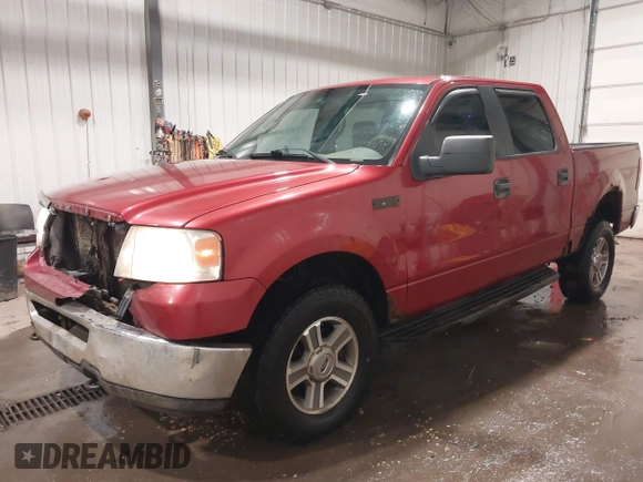 2008 Ford F-150 XLT with VIN 1FTPW14V18FB95124, listed as a IAAI auction lot 41419017 with 281,315 mi miles and . Bid and sale history available at DreamBid. Image 2.