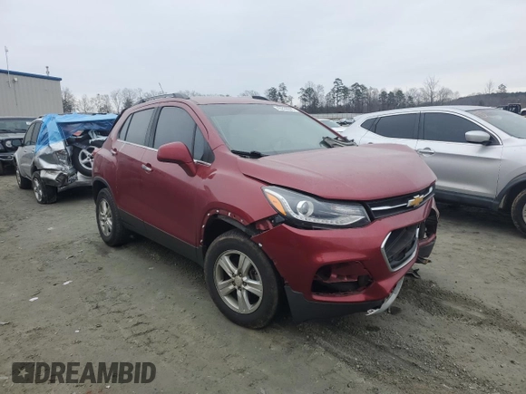 2019 Chevrolet Trax LT with VIN 3GNCJPSB5KL304066, listed as a Copart auction lot 43239945 with Not Provided miles and Salvage Title. Bid and sale history available at carsss.com. Image 4.
