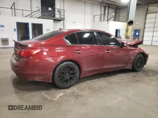 2016 Infiniti Q50 3.0t Premium with VIN JN1EV7ARXGM344387, listed as a Copart auction lot 43979475 with 103,539 mi miles and Salvage Title. Bid and sale history available at carsss.com. Image 3.