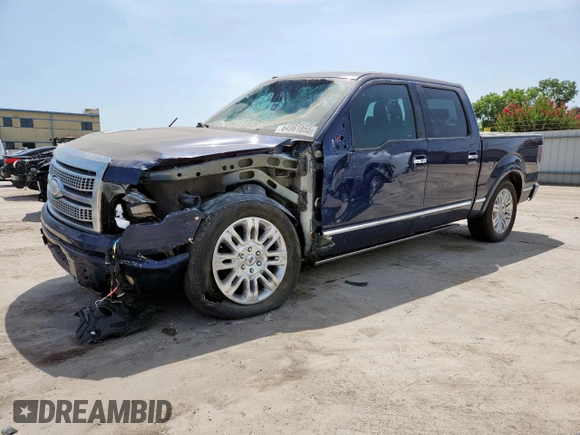 2009 Ford F-150 XL with VIN 1FTPW12V19FA04273, listed as a Copart auction lot 64961855 with Not provided miles and Salvage title. Bid and sale history available at DreamBid. Image 1.