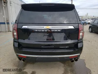 2023 Chevrolet Suburban Premier with VIN 1GNSCFKD0PR500207, listed as a Copart auction lot 48436254 with 10,108 mi miles. Bid and sale history available at carsss.com. Image 6.