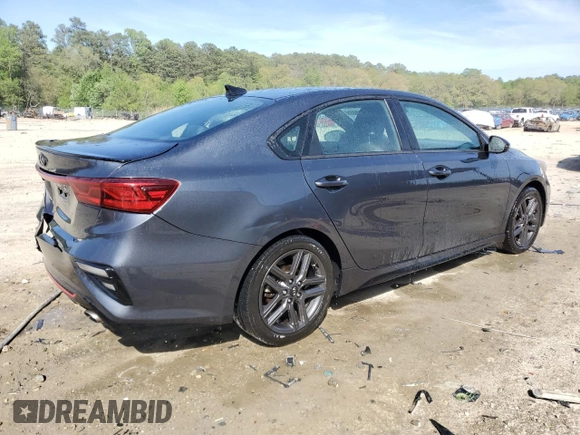 2021 Kia Forte GT-Line z VIN 3KPF34AD2ME273741, wystawiony jako Copart lot #54116265 z przebiegiem 117 336 mil mil oraz Czysty tytuł • Clean title. Historia ofert i sprzedaży dostępna na DreamBid. Obrazek 3.