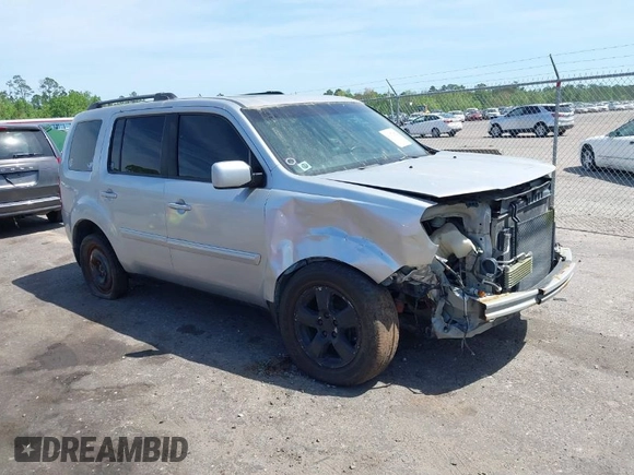 2011 Honda Pilot EX-L with VIN 5FNYF4H60BB096041, listed as a IAAI auction lot 41971952 with 165,868 mi miles and . Bid and sale history available at carsss.com. Image 1.