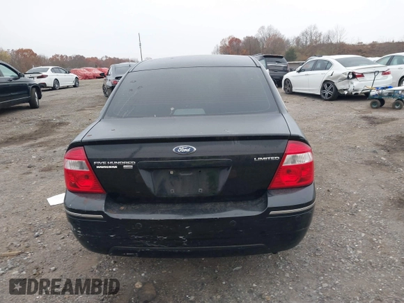 2006 Ford Five Hundred Limited with VIN 1FAHP281X6G162828, listed as a IAAI auction lot 40760799 with 192,998 mi miles. Bid and sale history available at carsss.com. Image 16.