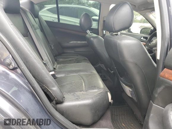 2007 Infiniti G35 Sedan Journey with VIN JNKBV61E97M701130, listed as a Copart auction lot 51984515 with Not Provided miles and Salvage Title. Bid and sale history available at carsss.com. Image 10.