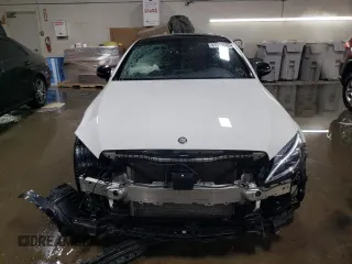 2017 Mercedes-Benz C 43 AMG with VIN WDDWJ6EB4HF451855, listed as a Copart auction lot 41339505 with 61,024 mi miles and Salvage Title. Bid and sale history available at carsss.com. Image 5.