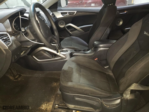 2015 Hyundai Veloster RE:FLEX with VIN KMHTC6AD4FU237015, listed as a Copart auction lot 88879515 with 127,454 mi miles and Salvage Title. Bid and sale history available at carsss.com. Image 7.