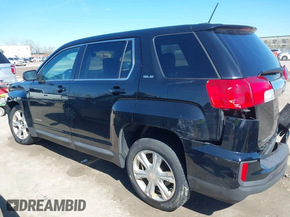 2017 GMC Terrain SLE with VIN 2GKFLSEK1H6265914, listed as a IAAI auction lot 42097155 with 121,905 mi miles. Bid and sale history available at carsss.com. Image 14.