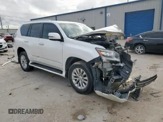 2015 Lexus GX 460 with VIN JTJBM7FX1F5113412, listed as a Copart auction lot 58821855 with 155,511 mi miles and Salvage title. Bid and sale history available at DreamBid. Image 4.