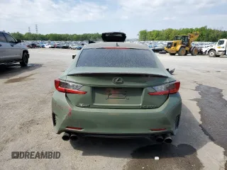 2017 Lexus RC 200t with VIN JTHHA5BC0H5005104, listed as a Copart auction lot 52865475 with Not provided miles and Salvage title. Bid and sale history available at DreamBid. Image 6.