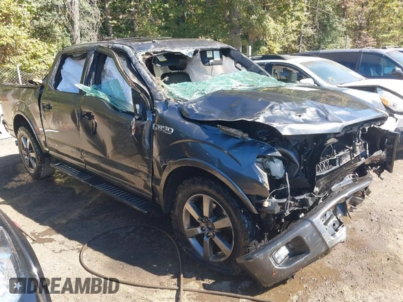 2016 Ford F-150 XLT with VIN 1FTEW1EG2GFA98066, listed as a IAAI auction lot 40541026 with 1 mi miles. Bid and sale history available at carsss.com. Image 1.