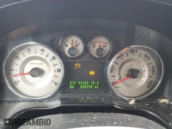 2007 Ford Edge SEL PLUS with VIN 2FMDK49C77BA22906, listed as a Copart auction lot 47485995 with 260,194 mi miles and Salvage Title. Bid and sale history available at carsss.com. Image 9.