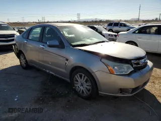 2008 Ford Focus SE with VIN 1FAHP35NX8W262708, listed as a Copart auction lot 46604345 with 314,645 mi miles and Salvage Title. Bid and sale history available at DreamBid. Image 4.