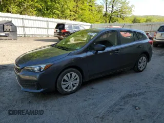 2021 Subaru Impreza with VIN 4S3GTAB67M3701670, listed as a Copart auction lot 58119705 with 48,517 mi miles and Salvage title. Bid and sale history available at DreamBid. Image 1.