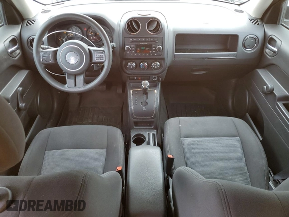 2017 Jeep Patriot Sport SE with VIN 1C4NJPBA2HD207821, listed as a Copart auction lot 44460655 with 53,791 mi miles and Salvage Title. Bid and sale history available at carsss.com. Image 8.
