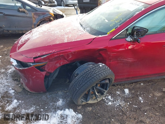 2023 Mazda 3 Premium Plus with VIN 3MZBPBEY4PM355224, listed as a IAAI auction lot 41627150 with 24,975 mi miles and . Bid and sale history available at DreamBid. Image 6.