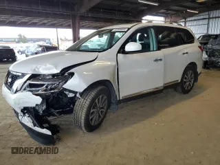 2014 Nissan Pathfinder SL with VIN 5N1AR2MM7EC682315, listed as a Copart auction lot 50968855 with 165,611 mi miles and Salvage Title. Bid and sale history available at carsss.com. Image 1.