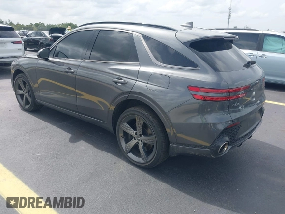 2023 Genesis GV70 2.5T with VIN KMUMADTBXPU094777, listed as a IAAI auction lot 42447363 with 31,683 mi miles and . Bid and sale history available at DreamBid. Image 3.