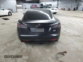 2022 Tesla Model S Plaid с VIN 5YJSA1E65NF487665, выставлен на аукционе Copart как лот 55261025 с пробегом Не указан миль и Списание • Salvage title. История ставок и продаж доступна на DreamBid. Изображение 6.