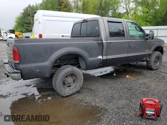 2004 Ford F-350 XL with VIN 1FTSW31P24EA36530, listed as a Copart auction lot 55257775 with 287,608 mi miles and Clean title. Bid and sale history available at DreamBid. Image 3.