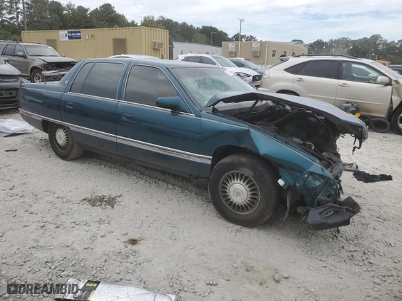 1994 Cadillac DeVille with VIN 1G6KD52B7RU282512, listed as a Copart auction lot 71072114 with 179,919 mi miles and Salvage Title. Bid and sale history available at carsss.com. Image 4.