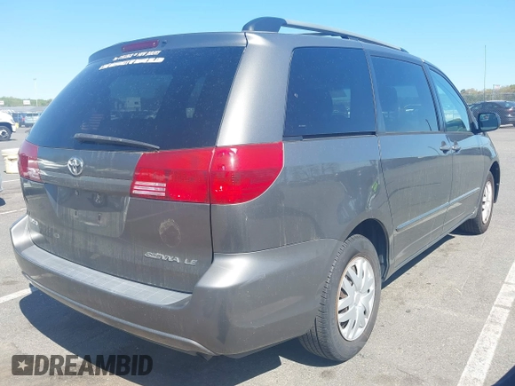 2004 Toyota Sienna CE with VIN 5TDZA23C74S169294, listed as a IAAI auction lot 42135464 with 199,312 mi miles. Bid and sale history available at carsss.com. Image 4.