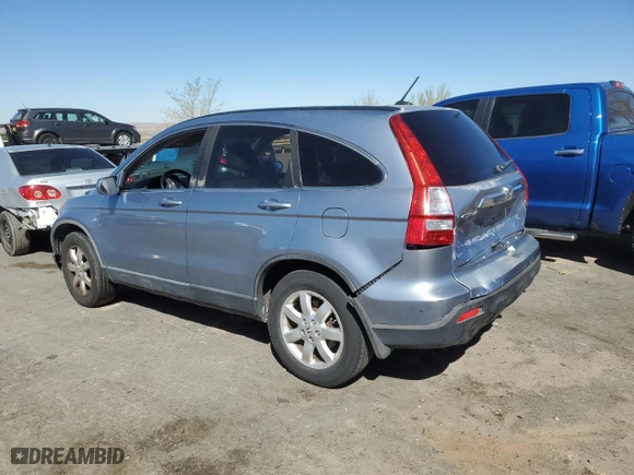 2007 Honda CR-V EX-L with VIN JHLRE38727C063480, listed as a Copart auction lot 48596715 with 247,393 mi miles and Salvage Title. Bid and sale history available at carsss.com. Image 2.