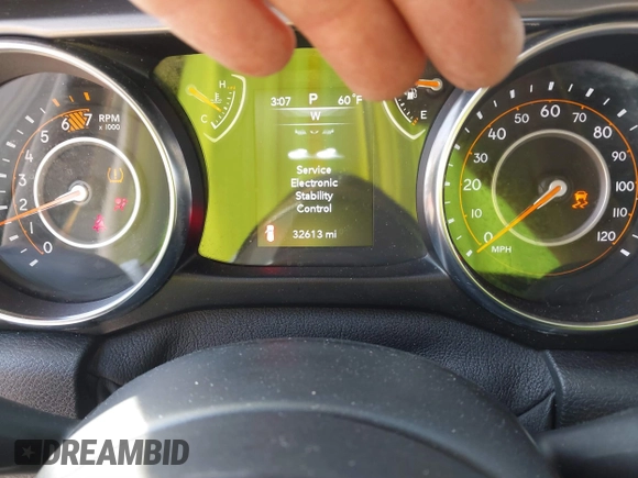 2021 Jeep Wrangler 80th Anniversary with VIN 1C4GJXAN4MW758747, listed as a IAAI auction lot 41787645 with 32,613 mi miles and . Bid and sale history available at DreamBid. Image 7.