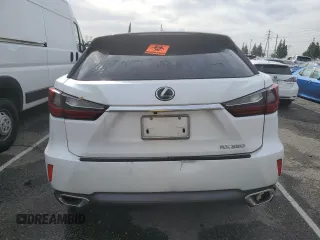 2017 Lexus RX with VIN 2T2ZZMCA8HC069508, listed as a Copart auction lot 36353803 with 0 mi miles. Bid and sale history available at carsss.com. Image 6.