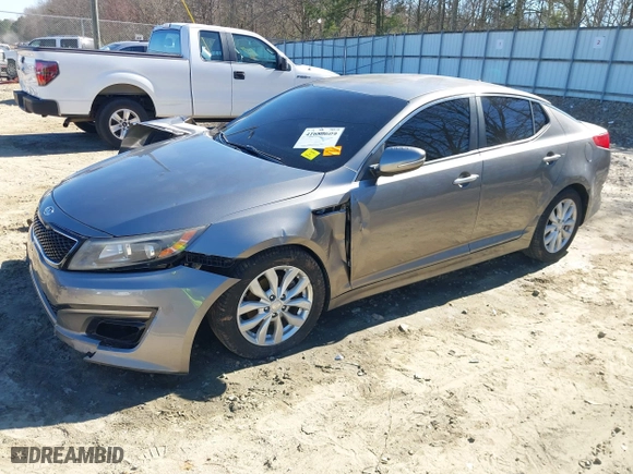 2014 Kia Optima LX with VIN 5XXGM4A7XEG303136, listed as a IAAI auction lot 41680609 with 194,190 mi miles. Bid and sale history available at carsss.com. Image 17.