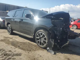 2023 Chevrolet Suburban RST with VIN 1GNSKEKD4PR226099, listed as a Copart auction lot 43629605 with 62,070 mi miles and Salvage Title. Bid and sale history available at carsss.com. Image 4.