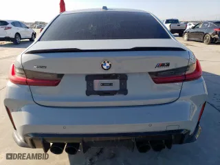 2024 BMW M3 Competition xDrive with VIN WBS43AY06RFR51826, listed as a Copart auction lot 46634895 with 0 mi miles and Salvage Title. Bid and sale history available at carsss.com. Image 6.