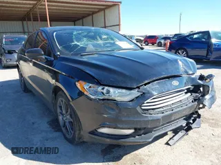 2018 Ford Fusion SE z VIN 3FA6P0H77JR180057, wystawiony jako IAAI lot #41729451 z przebiegiem 122 200 mil mil oraz . Historia ofert i sprzedaży dostępna na DreamBid. Obrazek 1.