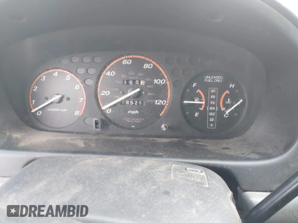 1997 Honda CR-V with VIN JHLRD1841VC003782, listed as a IAAI auction lot 41783689 with 18,521 mi miles. Bid and sale history available at carsss.com. Image 7.