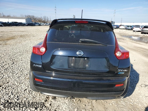 2013 Nissan Juke SV with VIN JN8AF5MV8DT216760, listed as a Copart auction lot 47479175 with 172,658 mi miles and Salvage Title. Bid and sale history available at carsss.com. Image 6.