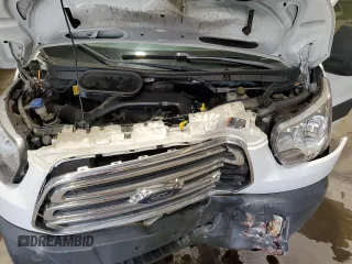 2018 Ford Transit z VIN 1FTYR1YM3JKA92605, wystawiony jako Copart lot #57334985 z przebiegiem 61 538 mil mil oraz Szkoda całkowita • Salvage title. Historia ofert i sprzedaży dostępna na DreamBid. Obrazek 12.