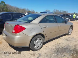 2007 Pontiac G6 1SV Value Leader with VIN 1G2ZF58BX74101840, listed as a IAAI auction lot 41812465 with 1 mi miles. Bid and sale history available at carsss.com. Image 4.