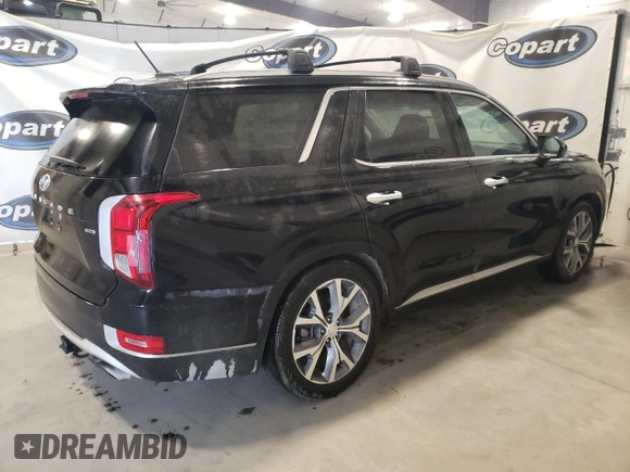 2020 Hyundai Palisade SEL z VIN KM8R4DHE3LU158229, wystawiony jako Copart lot #49879385 z przebiegiem 127 044 mil mil oraz Czysty tytuł • Clean title. Historia ofert i sprzedaży dostępna na DreamBid. Obrazek 3.