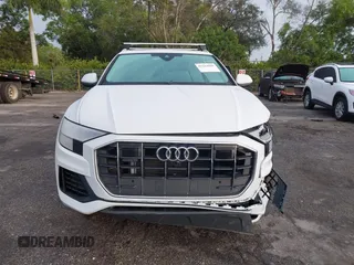 2023 Audi Q8 Premium with VIN WA1AVBF14PD015616, listed as a IAAI auction lot 41213960 with 26,102 mi miles and . Bid and sale history available at DreamBid. Image 12.