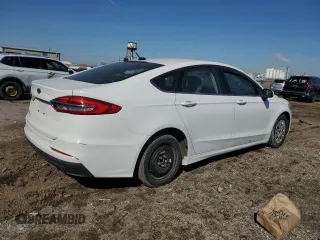 2019 Ford Fusion S with VIN 3FA6P0G76KR247850, listed as a Copart auction lot 49041185 with 189,591 mi miles and Salvage Title. Bid and sale history available at DreamBid. Image 3.