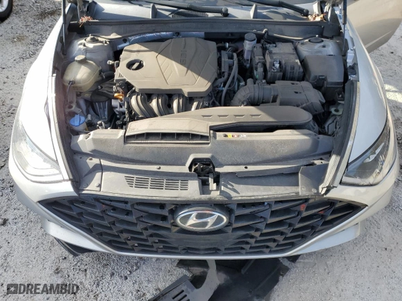 2020 Hyundai Sonata SEL with VIN 5NPEF4JA0LH027077, listed as a Copart auction lot 45607045 with 75,340 mi miles and Salvage Title. Bid and sale history available at carsss.com. Image 11.