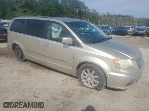 2014 Chrysler Town & Country Touring with VIN 2C4RC1BG4ER255049, listed as a Copart auction lot 56139145 with 167,073 mi miles and Salvage title. Bid and sale history available at DreamBid. Image 4.