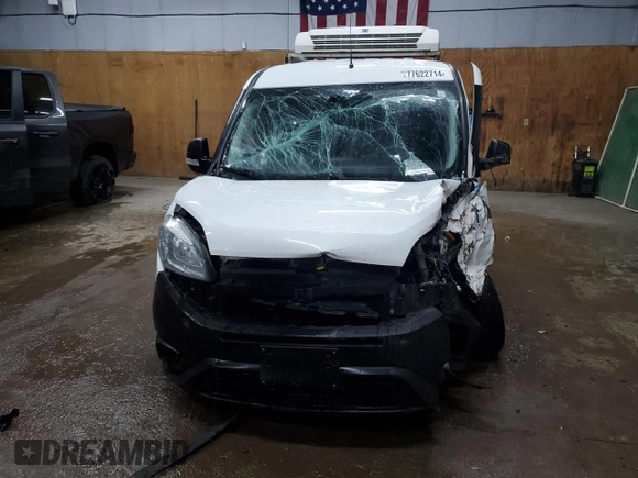 2018 Ram ProMaster City Cargo Van Tradesman with VIN ZFBERFAB1J6J66110, listed as a Copart auction lot 77622714 with 155,683 mi miles and Clean Title. Bid and sale history available at carsss.com. Image 5.