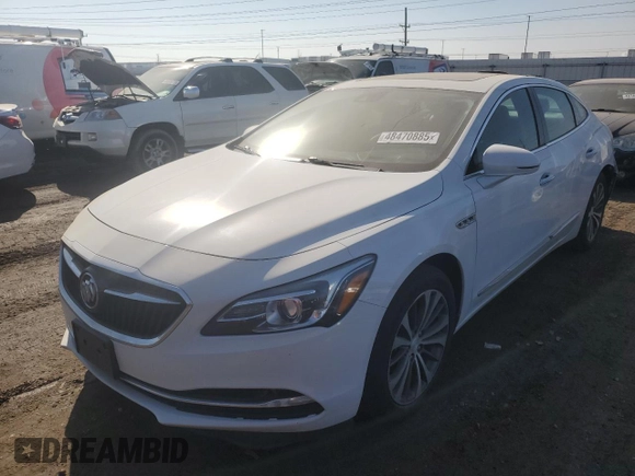 2017 Buick LaCrosse Premium with VIN 1G4ZR5SS7HU208711, listed as a Copart auction lot 48470885 with 139,423 mi miles and Salvage Title. Bid and sale history available at carsss.com. Image 1.