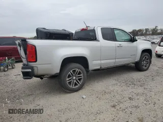 2020 Chevrolet Colorado 2WD Work Truck with VIN 1GCHSBEN7L1143846, listed as a Copart auction lot 78406494 with 76,582 mi miles and Salvage title. Bid and sale history available at DreamBid. Image 3.
