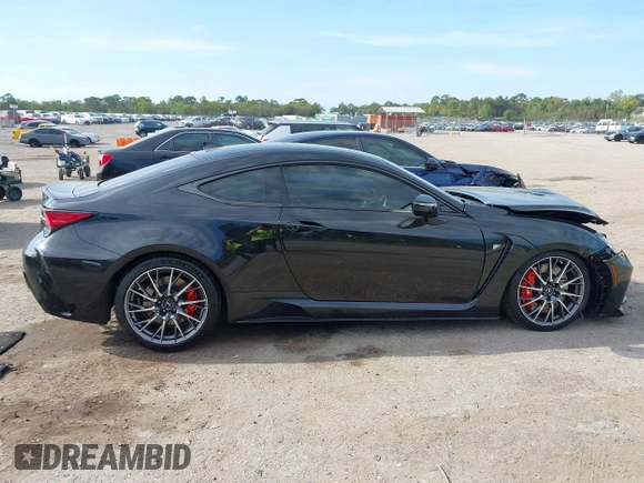 2022 Lexus RC F with VIN JTHDP5BC4N5008628, listed as a IAAI auction lot 41909560 with 40,367 mi miles and . Bid and sale history available at DreamBid. Image 14.